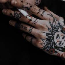 Noirnblack Noir Black Dark Tattoos Tattoo Aesthetic Hand Tattoos