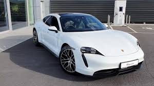 The concept version of the taycan, named the porsche mission e, debuted at the 2015 frankfurt motor show. 2021 Porsche Taycan 4s White Youtube