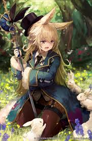 グリムエコーズ 時計ウサギ かわいいアニメガール カワイイアニメ 羊 イラスト