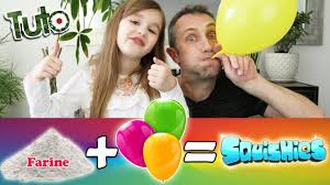 Tuto Creation De Squishy Uniquement Avec Des Ballons Et De La Farine Gags Et Anti Stress Youtube