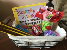 Get well soon gifts for kids make a sick child feel better with one of our sweet get well gifts. After Surgery Gift Basket Speedyrecovery Getwell Get Well Baskets Kids Gift Baskets Surgery Gift