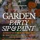 Garden Party Sip & Paint -Halloween edition event image