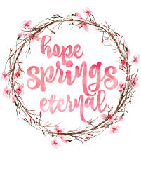 Hope Springs Eternal Free Printable Watercolour Art The Happy Housie Spring Printables Free Spring Printables Watercolor Printable Free