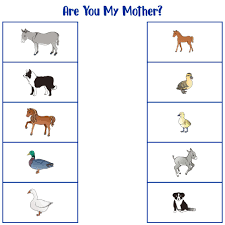 Eeboo preschool animal memory matching game. 5 Best Baby Animals Matching Printables Printablee Com