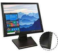 17-inch HDMI Resistive Touch Screen POS LED Monitor with VGA and HDMI Port  and Cable, for Office, Retail, Restaurant, Bar, Gym, Warehouse