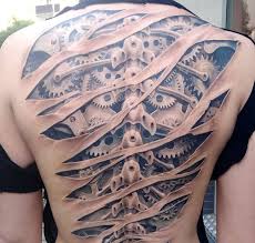 Here is the hyper realistic image of the woman at a masquerade, with a luxuriously detailed. 148 Amazing Full Back Tattoo Designs