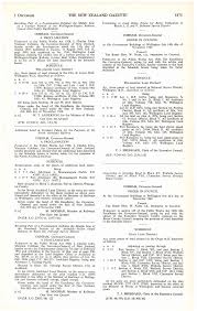 NEW ZEALAND GAZETTE