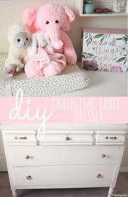Diy Changing Table Dresser The Strawberry Onion Baby Room Diy Diy Changing Table Changing Table