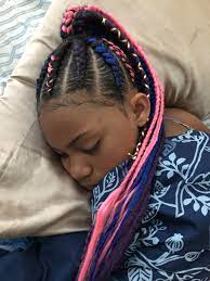 Color Ponytail Black Kids Braids Hairstyles Girls Hairstyles Braids Baby Girl Hairstyles