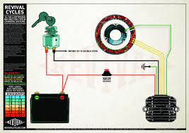 14 100 Type B 3 Phase Field Excited Reg Rec Wire Diagram Revival Cycles Motorcycle Model Motorcycle Wiring Cafe Racer Motorcycle