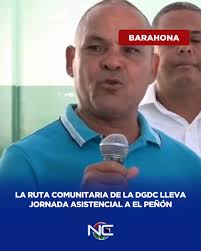 La Dirección General de Desarrollo de la Comunidad (DGDC) llevó La Ruta  Comunitaria al municipio El Peñón, provincia Barahona, donde realizó una  amplia jornada asistencial en beneficio de cientos de ...
