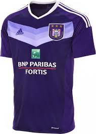 Where does royal sporting club anderlecht come from? Made By Adidas The New Anderlecht 16 17 Kits Introduce Smart And Clean Designs Wrong Shirt Mens Running Shirts Jersey Design