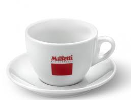 Cremissimo pods, blend with an intense and balanced taste. Musetti White Porcelain Cup With Saucer 150 Ml 510 Orfeoshop Com