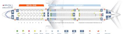 Delta Airbus Industrie A333 Jet Seating Chart Elcho Table