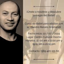 Berta Delgado, Maestra de la Escuela de Ballet María Elena Scheuch Osorno,  da infinitas gracias al Departamento de Extensión Cultural del Teatro  Municipal de Santiago por su invitación a las actividades de