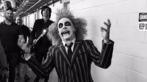 Theater|beetlejuices, beetlejuices, beetlejuices, all over broadway. Rockers In Halloween Costumes See Members Of Tool Machine Head Coheed More Revolver