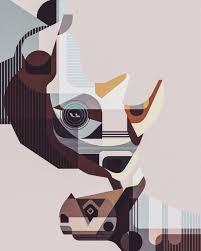 Life As Illustrated Animal Design Illustration Geometric Art Animal Graphic