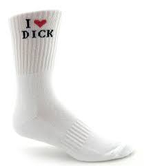 Swa Socks With Attitude Socks With Attitude I Heart Dick Sox One Size 15 X 3 1 2 X 1 Phs International