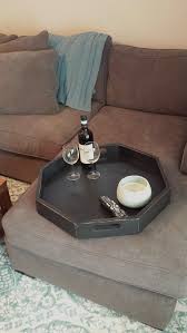 Wooden Octagon Tray Serving Tray Ottoman Tray Coffee Table Tray Ottoman Tray Coffee Table Tray Coffee Table Tray Top