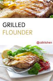 Walleye is a versatile fish with a mild taste similar to flounder. Grilled Flounder Recipe Cdkitchen Com