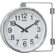 Check spelling or type a new query. Global Industrial Wall Clock Double Sided Battery Operated 571285 Globalindustrial Com