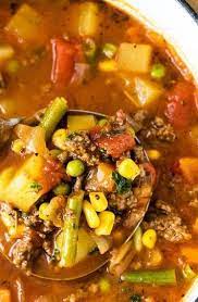 Hamburger Soup Recipe Easy Vegetable Beef Soup Beef Soup Recipes Easy Hamburger Soup