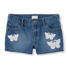 Girls Crochet Shorts The Children S Place Ca Girl Bottoms Jeans Kids Crochet Shorts