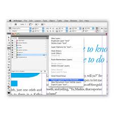 In the layers panel main menu, select new layer. Ctrllayers For Indesign Buy Now