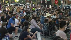 Chicago George Floyd Protests Peaceful Rallies Condemning Police Brutality Continue In Wrigleyville Lincoln Square Mount Greenwood Cicero Abc7 Chicago