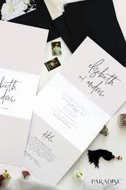 Fantine Protea Flower Tri Fold Wedding Invitation Wedding Invitation We Tri Fold Wedding Invitations Wedding Invitations Australia Folded Wedding Invitation