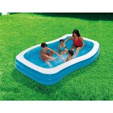 Summer Waves 123 S Shape Family Lounge Pool Walmart Com Family Lounge Pool Children Swimming Pool Pool