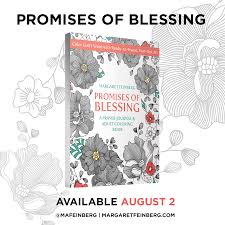 30 stress relieving bible quotes that will bless your soul (perforated). New Adult Coloring Book With Tear Out Pages Promises Of Blessing Margaret Feinberg