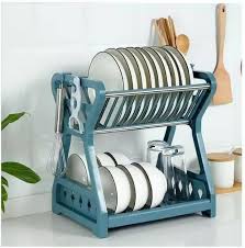 While some have single layers, some have double and others have triple. Kitchen Dish Rack Plastic Dishracks 2 Layer Storage Dish Drainer Drying Storage Rack Kitchen Storage Furniture Home Living Kitchenware Tableware Food Organization Storage On Carousell