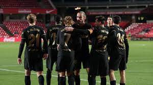 Barcelona welcome granada to camp nou on thursday evening with ronald koeman's side knowing that victory would see them move to the top of the la liga table for the first time this season. Granada 0 4 Barcelona Player Ratings As Lionel Messi And Antoine Griezmann Inspire Big Win