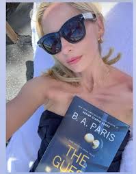 Beyond thrilled to see Sarah Michelle Gellar reading #TheGuest Hodder Books  St. Martin's Press