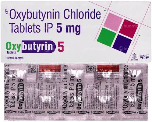 Oxybutyrin 5 MG | Order Oxybutyrin 5 MG Tablet Online at Truemeds