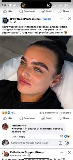 how to improve brow tinting and shaping skills?