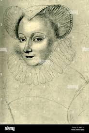 Madame Forget de Fresne, 'femme du ministre, alors Mme de Deuilly', 1574,  (1907). Portrait of French noblewoman Anne de Beauvilliers-Saint-Aignan  (1566-1636), who was married to Claude du Chastelet, baron de Deuilly, and