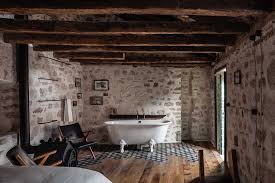 Cuartos de baño rusticos modernos. 24 Banos Rusticos Que Te Van A Enamorar Nomad Bubbles