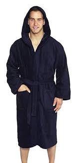 Just in case you've got a lot of robe thieves in your home, get this one monogrammed so everyone keeps their. Turkish Hooded Unisex Terry Bath Robes 100 Turkish Cotton Towel Com Www Towel Com
