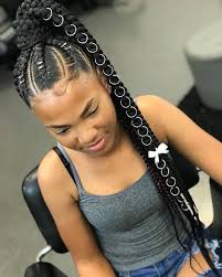 Learn all about this unique hairstyle! Stunning Braid Hairstyles With Weave