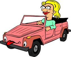 Learn How To Extreme Coupon While You Re Stuck In The Car Car Cartoon Cartoon Clip Art Cartoon People