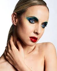 Woman Dramatic Makeup Beauty Editorial