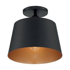 Mercury Row Annette 1 Light Semi Flush Mount Reviews Wayfair Flush Mount Ceiling Lights Black Flush Mount Light Semi Flush Lighting