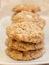 Salted Vanilla Chip Oatmeal Cookies Recipe Vanilla Chips Oatmeal Cookie Recipes Oatmeal Cookies