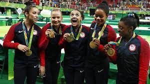 By rose minutaglio | july 29, 2016. Olympic Gymnastics Team Sizes Return To Five For Paris 2024 Olympictalk Nbc Sports