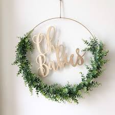 19 Oh Babies Greenery Backdrop Wreath For Baby Shower Etsy Baby Shower Wreath Baby Shower Decorations Baby Shower Signs