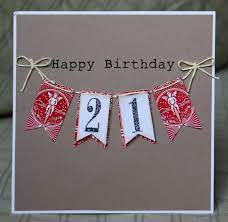Another popular 21st birthday invitation idea is to choose a photo card invite so the focus is all on you for your big day. 21st Birthday Card By Lalo 21st Birthday Cards Creative Birthday Cards Cards Handmade