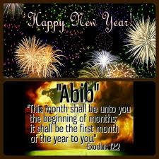 Therefore, rosh hashanah means head of the year. Happy New Year Abib Read Bible Tribe Of Judah Months In A Year