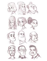 Anatoref Character Sketches Cartoon Drawings Character Design Animation